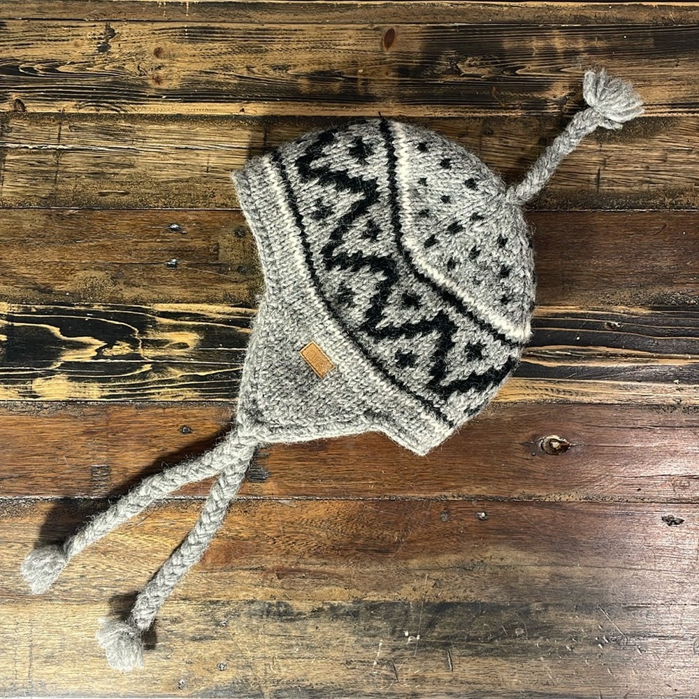 Ark Fair Trade wool winter hat with ear flaps